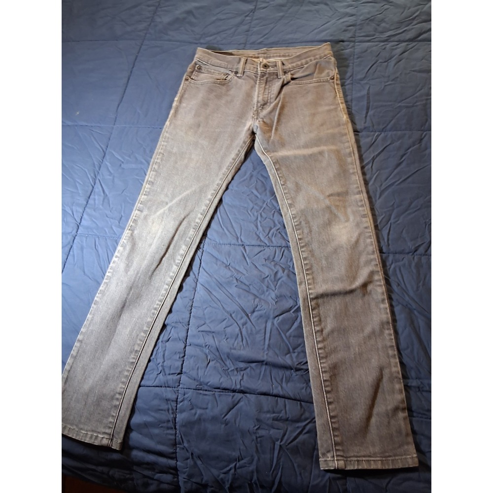 Levi's Jeans Boys‎ 16 28x28 Gray 510 Skinny Stretch